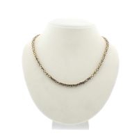 9 carat square king chain