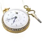 Image 7 of Antique 14k gold pocket watch; Verge Fusee escapement