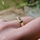 Image 8 of Diamond gold ring with diamond 0.015 ct.