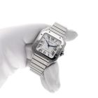Image 7 of Cartier Santos 'Medium' 4075 WSSA0029; Automatic watch