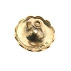 Image 7 of Exclusive gold earrings with diamonds; 2.90 ct.