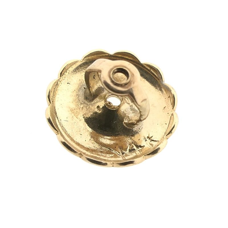 Image 7 of Exclusive gold earrings with diamonds; 2.90 ct.