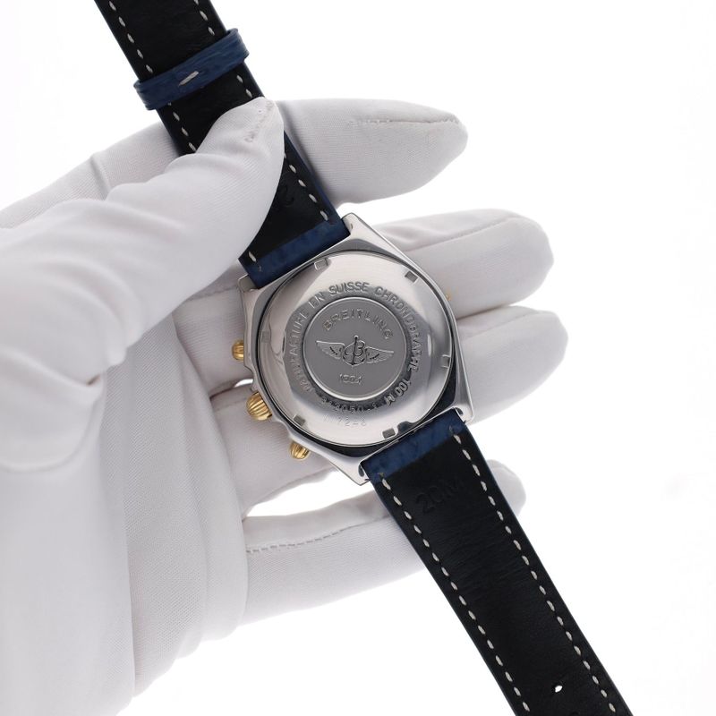Image 14 of Breitling Chronomat Chronograph B13050.1; Automatic Men's Watch in Full Set