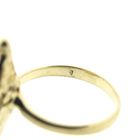 Image 6 of Gold ring with baroque pearl