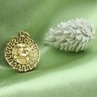 Image 2 of 18 carat gold zodiac sign pendant; Capricorn