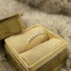 Image 2 of Gold ring with diamond | 0.14 ct.