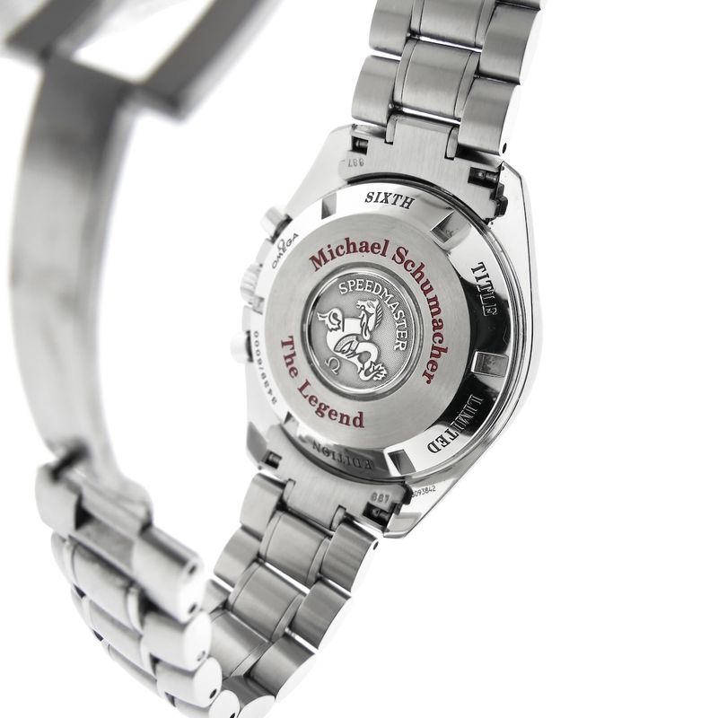 Image 16 of Omega Speedmaster 'Michael Schumacher The Legend' 3559.32.00; Chronograph men's watch