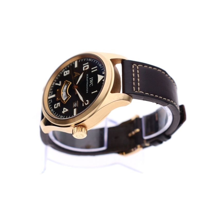 Afbeelding 6 van IWC Pilot's Watch UTC Antoine de Saint Exupéry IW3261-03; Limited Edition 18k. Gouden Heren Horloge