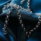 Image 2 of Silver jasseron link chain.