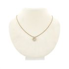 Image 6 of Gold pendant of a heart with zirconia