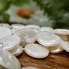 Image 15 of Pearl necklace with gold clasp.