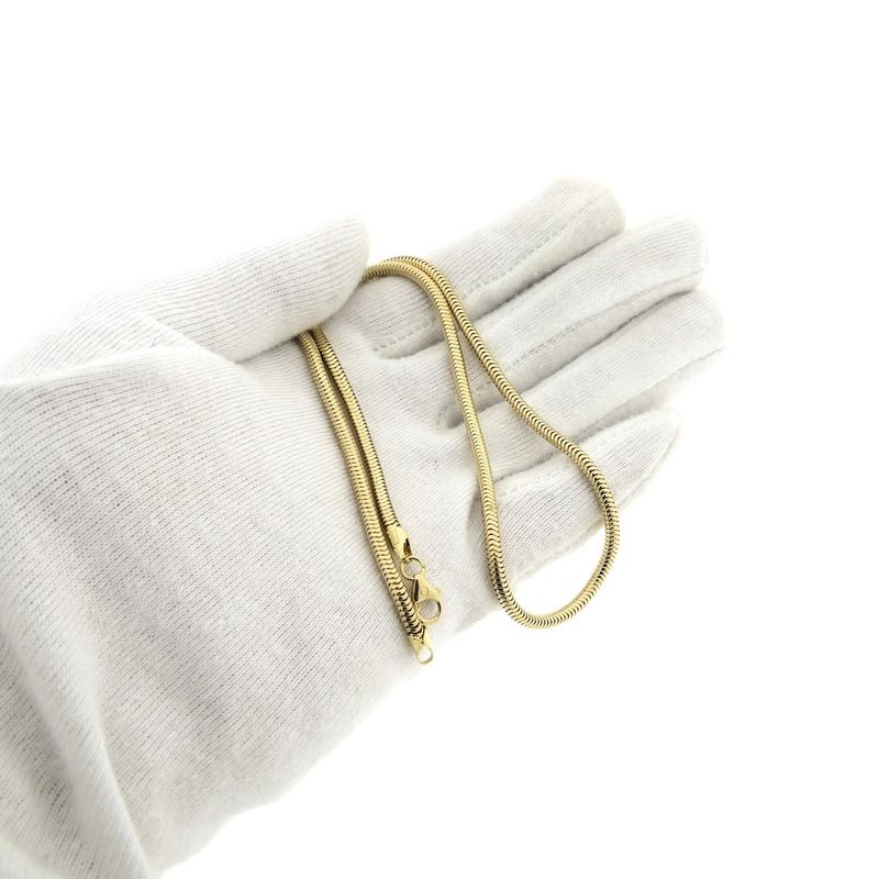 Image 9 of Gold snake link chain