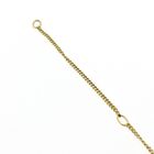 Image 4 of Gold thin gourmet link chain