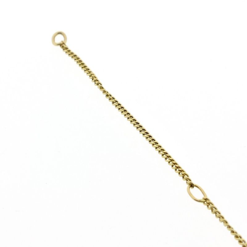 Image 4 of Gold thin gourmet link chain