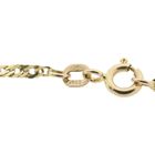 Image 5 of Gold twisted gourmet link necklace | 40.5 cm - 46 cm