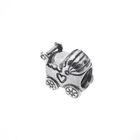 Image 1 of Pandora charm; Silver; Stroller
