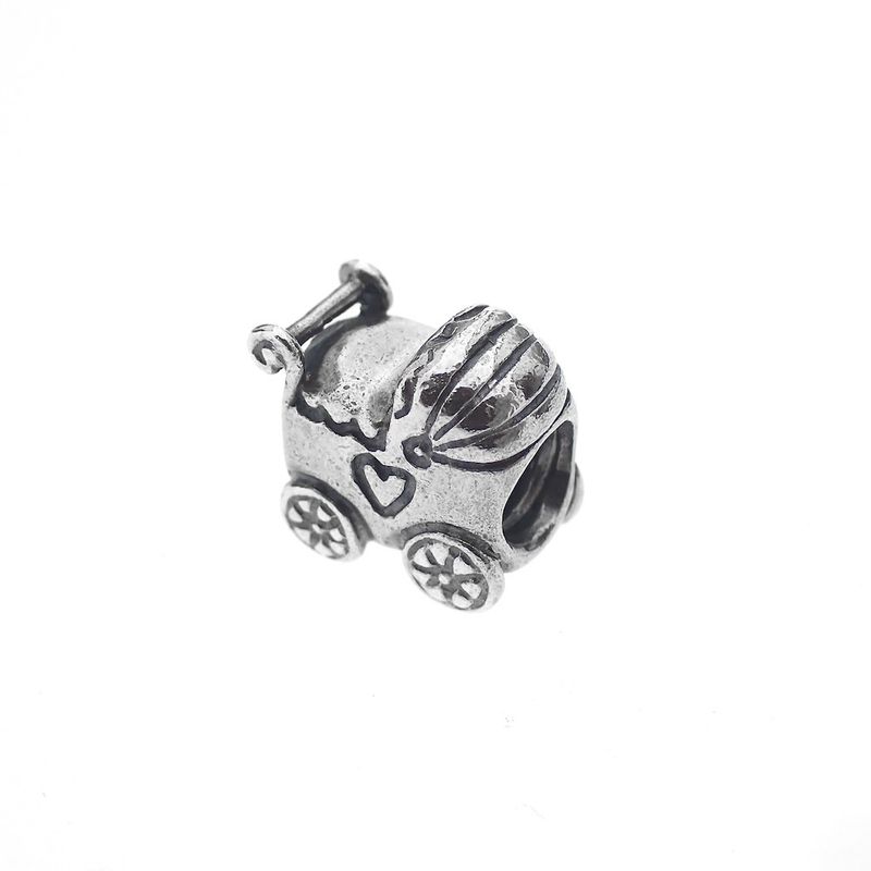 Image 1 of Pandora charm; Silver; Stroller