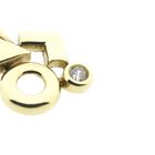 Image 9 of 8 karat geometric pendant with zirconia