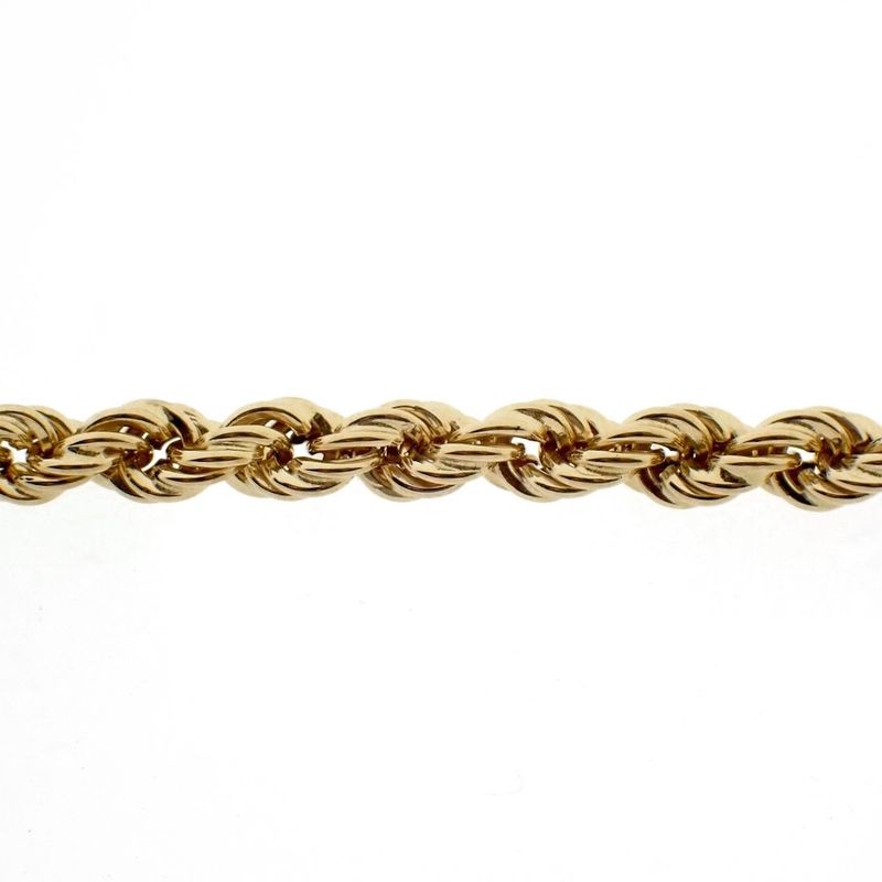 Image 5 of 18K Gold Twisted Link Chain | 61.5 cm