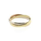 Image 2 of Tricolor gold trinity ring