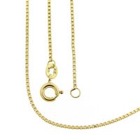 Golden Venetian link chain | 46 cm