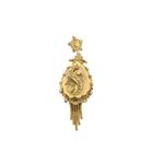 Image 1 of Antique gold pendant of a hat bell