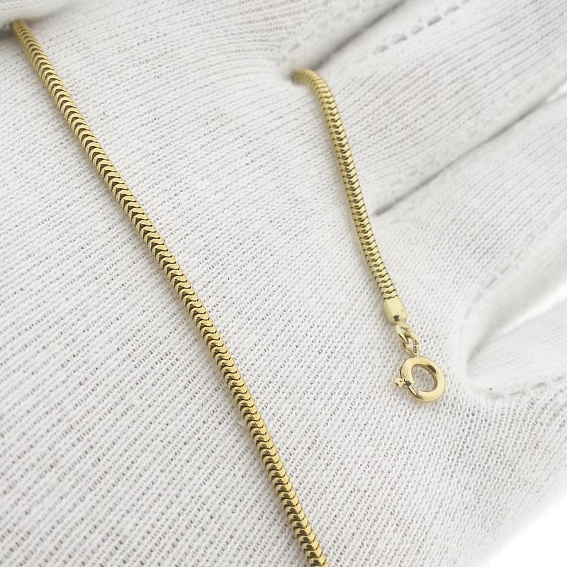 Image 9 of Gold snake link bracelet | 19.5 cm