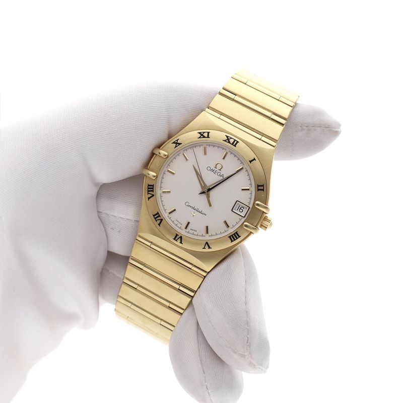 Image 18 of Omega Constellation Date 1112.30.00; 18k gold men's watch