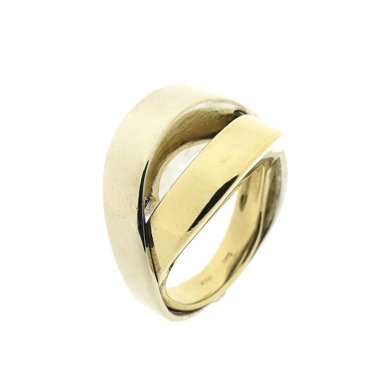 Image 1 of Two-tone gold fantasy ring