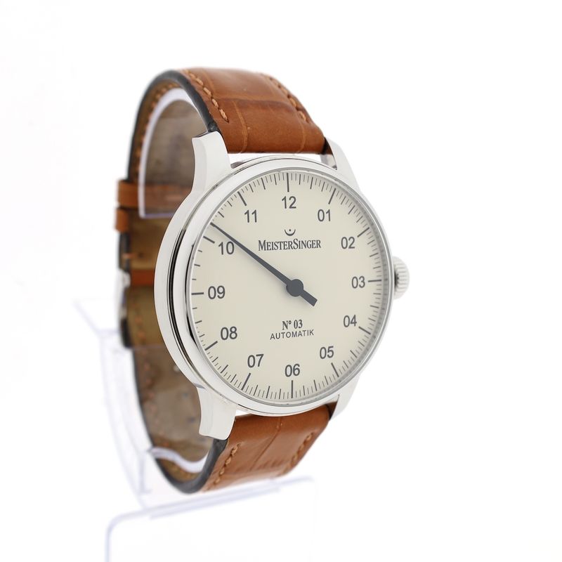 Image 3 of Meistersinger No. 03 Automatik; Automatic men's watch