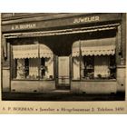 Image 16 of Eterna 14k gold pocket watch 1949; Royal Textile Factory C.T. Stork