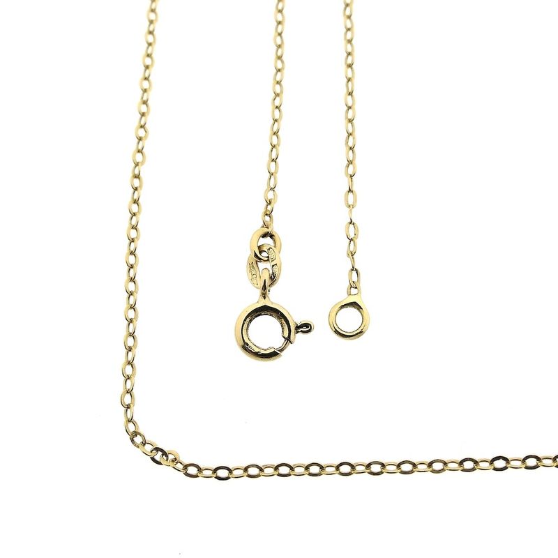 Image 1 of 18K Gold Anchor Link Chain | 61 cm