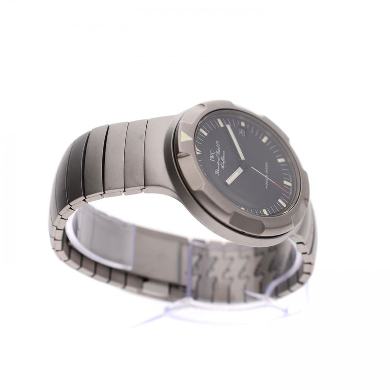 Afbeelding 8 van IWC Porsche Design Ocean 2000 IW3500; Vintage Heren Horloge (Full-Set 1988)