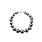 Image 1 of Pearl bracelet with white gold | 20.5 cm