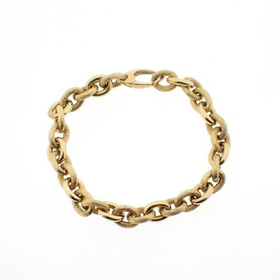 18K Gold Anchor Link Bracelet | 19 cm Image 1 of 18K Gold Anchor Link Bracelet | 19 cm