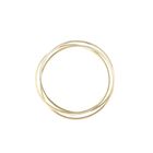 Image 3 of Tricolor gold trinity ring