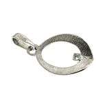 Image 4 of White gold pendant with a small diamond 0.01 ct.