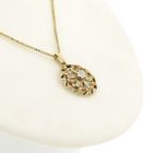 Image 6 of Vintage gold pendant with diamonds | 0.035 ct.