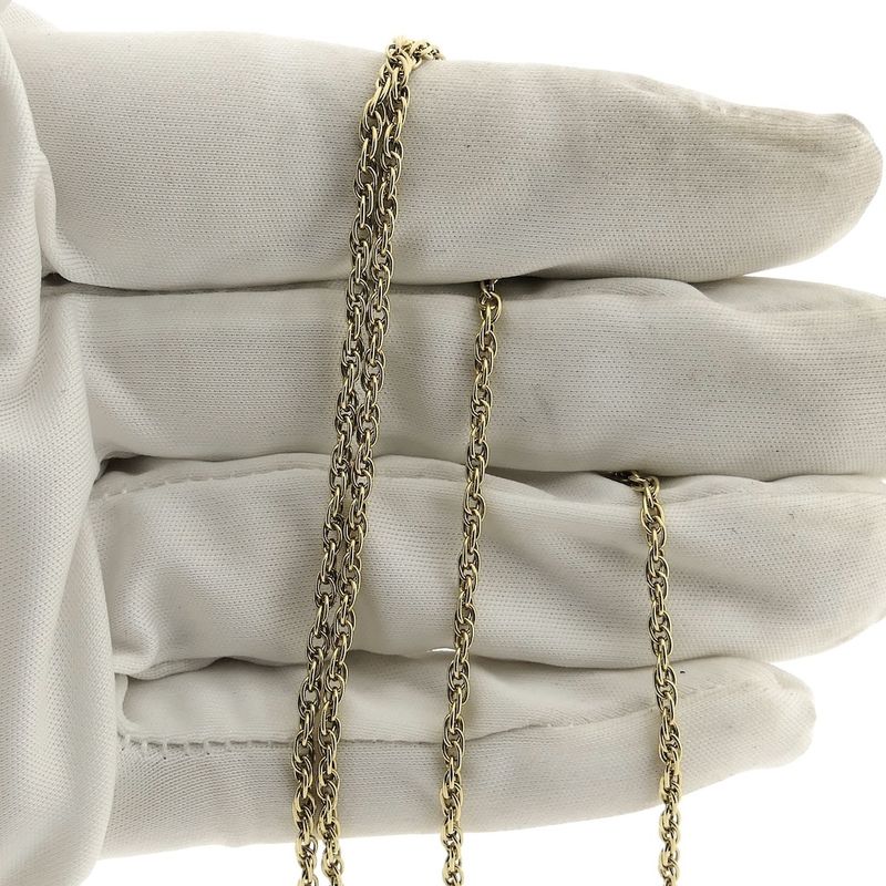 Image 5 of Gold Singapore link chain