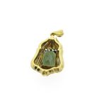 Image 5 of Gold pendant with green tourmaline