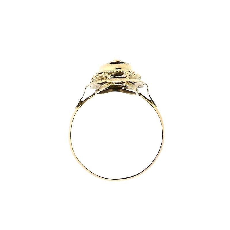 Image 5 of Gold Men's Ring; Art Nouveau