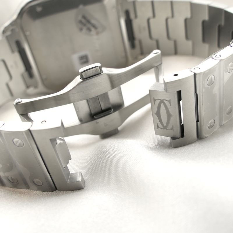 Image 16 of Cartier Santos 'Large' 4072 WSSA0018; Automatic men's watch