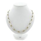 Image 1 of Bicolor Gold Bar Link Necklace