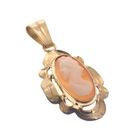 Image 4 of Vintage gold pendant with cameo