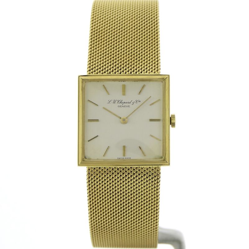 Image 1 of L.U. Chopard & Cie; Vintage 18k gold watch