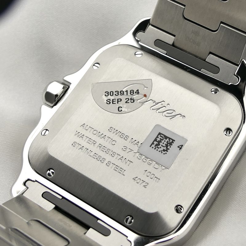 Image 12 of Cartier Santos 'Large' 4072 WSSA0018; Automatic men's watch