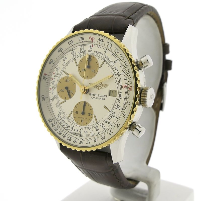 Image 2 of Breitling Navitimer 81610; Vintage chronograph men's watch