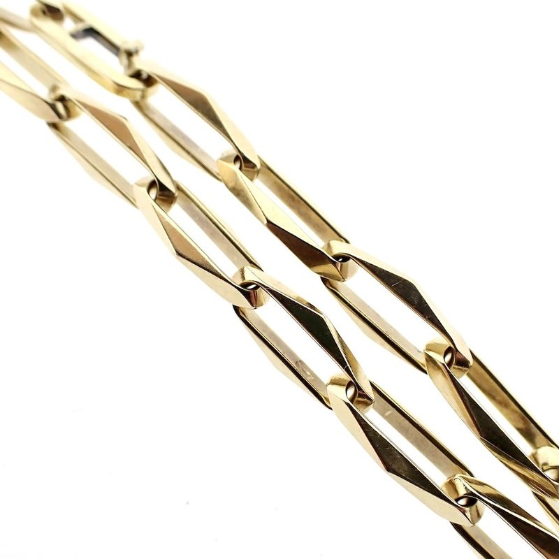 Image 12 of Gold closed for ever bracelet | 20.5 cm