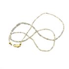 Image 8 of Uncut diamond bead necklace with gold clasp