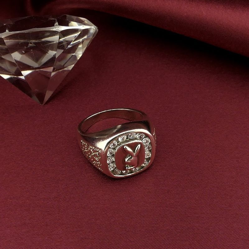 Image 8 of Silver men's ring | Playboy